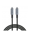 Kabel USB 4 Verbatim USB-C(M) - USB-C(M) 1,2m, 240W, PD, czarny - nr 1
