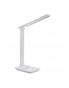 Lampka biurkowa LED Maclean MCE616 W, max. 9W, 220-240V AC, możliwość zmiany barwy, ściemnialna, ładowarka bezprz., 450lm, biała - nr 1