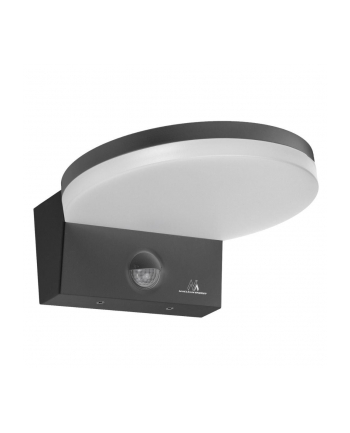 Lampa LED z czujnikiem Maclean MCE344 GR, czujnik ruchu PIR, kolor szary, 15W, IP65, 1560lm, barwa neutralna biała (4000K)