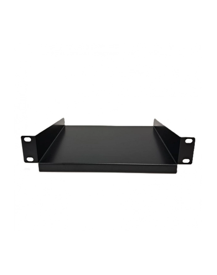 Półka RACK 10'' 1U 200mm, Netrack, czarna główny