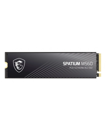 Dysk SSD MSI SPATIUM M560 1TB PCIe 5.0 NVMe 2.0 M.2 2280 (10200/8400 MB/s) 3D NAND nr 1