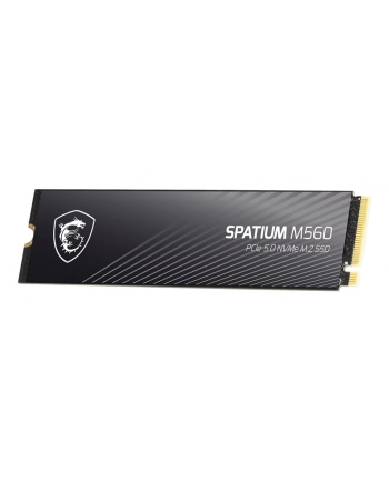 Dysk SSD MSI SPATIUM M560 2TB PCIe 5.0 NVMe 2.0 M.2 2280 (10300/8700 MB/s) 3D NAND nr 2