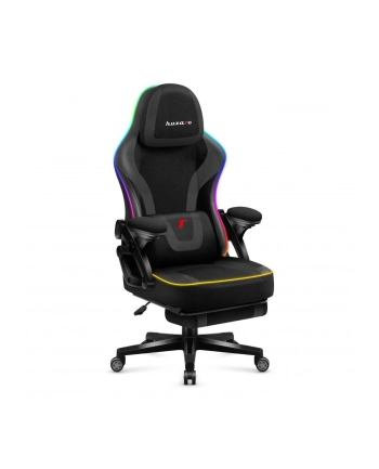 Fotel gamingowy Huzaro Force 4.6 RGB Black Mesh nr 1