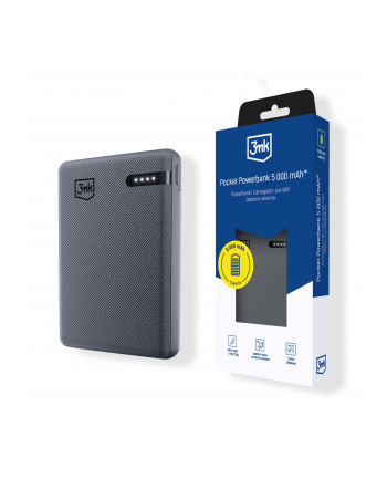 3mk pczerwonyection Powerbank 3mk Pocket Powerbank 5000mAhh nr 1