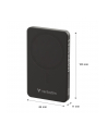 Powerbank Verbatim Charge 'n' Go Essentials Magnetic Wireless 5000mAh USB-C PD 3.0 Black - nr 8