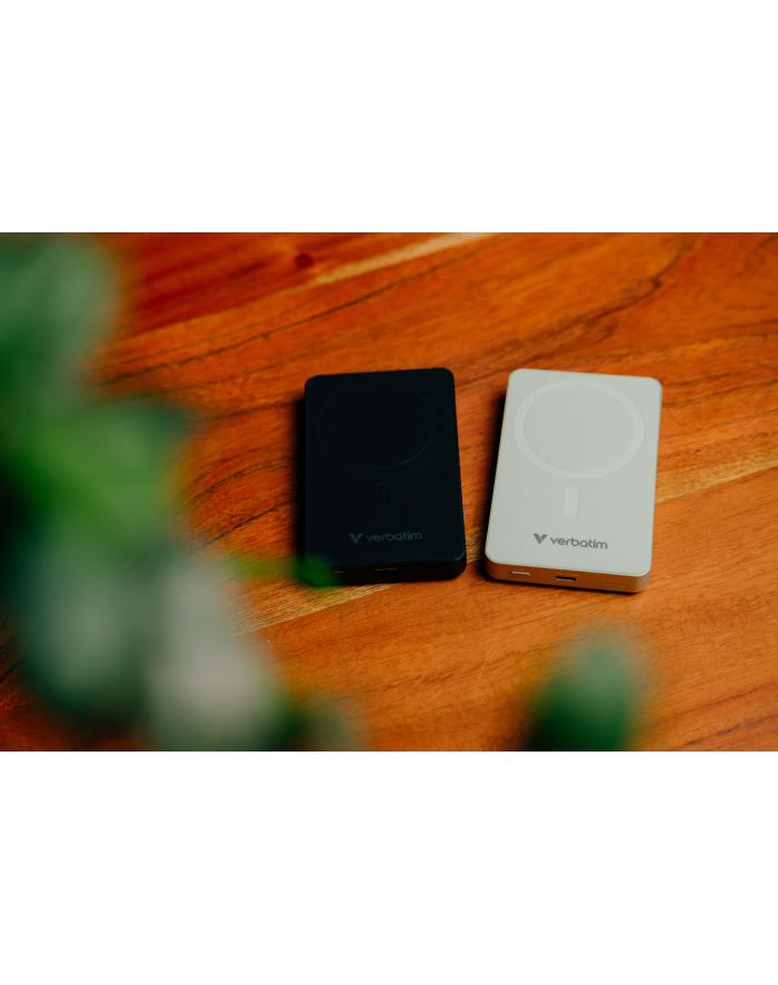 Powerbank Verbatim Charge 'n' Go Essentials Magnetic Wireless 10000mAh USB-C PD 3.0 Black główny