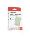 Powerbank Verbatim Charge 'n' Go Essentials Magnetic Wireless 10000mAh USB-C PD 3.0 Green - nr 13