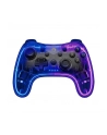 Gamepad Marvo GHOST 40, bezprzewodowy, LED,  17 przycisków, przezroczysty - nr 1