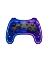 Gamepad Marvo GHOST 40, bezprzewodowy, LED,  17 przycisków, przezroczysty - nr 2