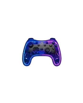 Gamepad Marvo GHOST 40, bezprzewodowy, LED,  17 przycisków, przezroczysty nr 2