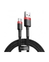BASEUS KABEL USB DO USB-C CAFULE 2M(CZERWONO-CZARN - nr 1