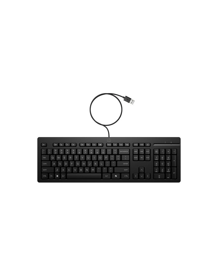 hp inc. Klawiatura 125 G2 USB przewodowa AY2Y7AA#ABB główny