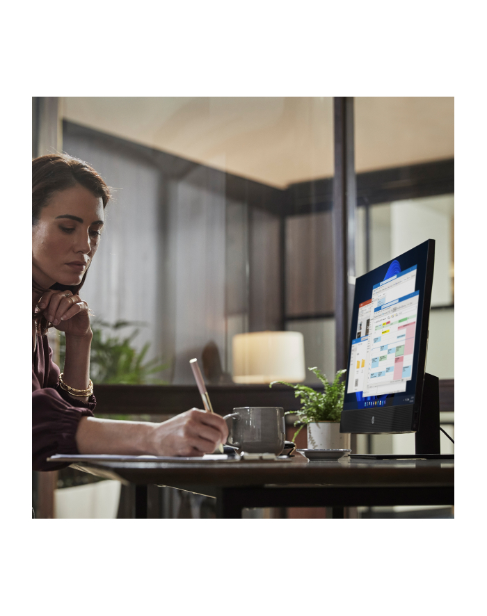 Komputer AIO HP ProOne 440 G9 23,8''FHD/i5-14500T/16GB/SSD512GB/DVD/UHD/11PR Black 3Y NBD główny
