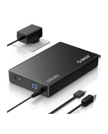 Obudowa na dysk Orico 3588US3-V1-EU-BK-BP SATA 3,5'' USB 5Gbps