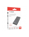 Dysk SSD zewnętrzny Verbatim TurboMetal 1TB USB4 Type-C czarny - nr 1