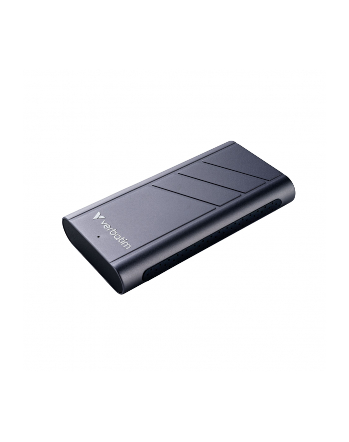 Dysk SSD zewnętrzny Verbatim TurboMetal 1TB USB4 Type-C czarny główny