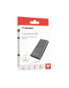 Dysk SSD zewnętrzny Verbatim TurboMetal 2TB USB4 Type-C czarny - nr 1