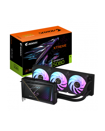 Karta VGA Gigabyte AORUS GeForce RTX 5080 XTREME WATERFORCE 16G 16GB GDDR7 256bit HDMI+3xDP PCIe5.0