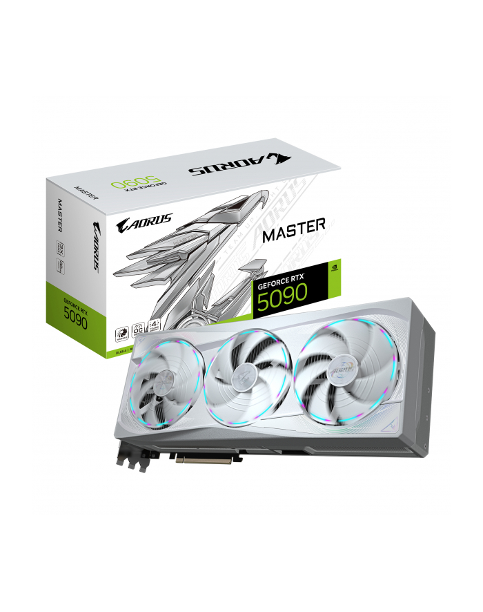 Karta VGA Gigabyte AORUS GeForce RTX 5090 MASTER ICE 32G 32GB GDDR7 512bit HDMi+3xDP PCIe5.0 główny
