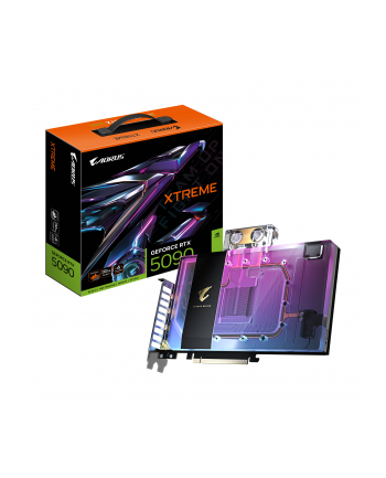 Karta VGA Gigabyte AORUS GeForce RTX 5090 XTREME WATERFORCE WB 32G 32GB GDDR7 512bit HDMI+3xDP PCIe5.0