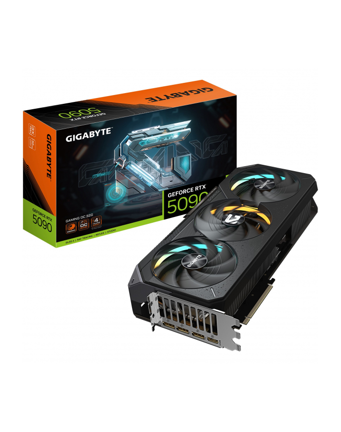 Karta VGA Gigabyte GeForce RTX 5090 GAMING OC 32G 32GB GDDR7 512bit HDMI+3xDP PCIe5.0 główny