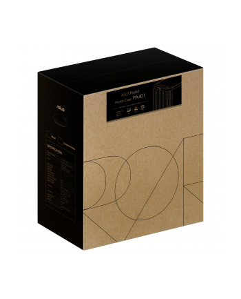 Obudowa Asus PROART PA401 WOOD METAL PWM BLACK ATX