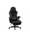 Fotel gamingowy Huzaro Force 4.6 RGB Black Mesh - nr 1
