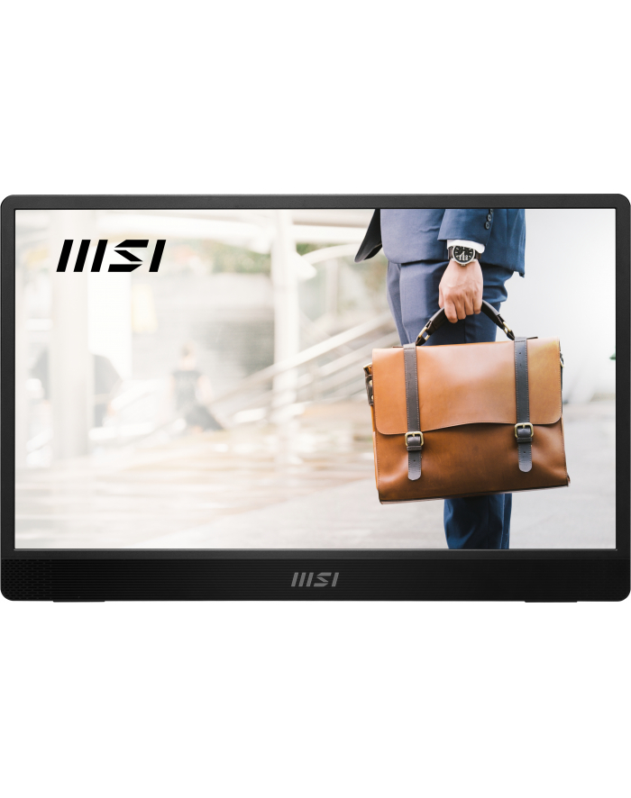 Monitor MSI 15,6'' PRO MP161 E2U IPS FHD 60Hz MiniHDMI 2xUSB-C głośniki główny