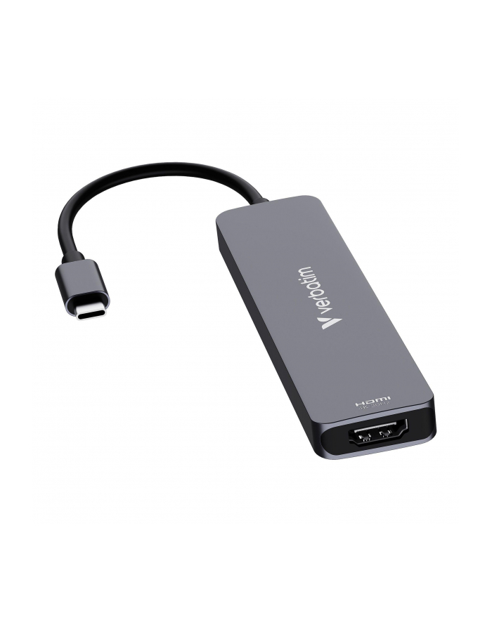  Hub USB Verbatim Multi Port Essentials USB-C PD, USB-C, 2xUSB-A 3.0, HDMI, SD/microSD główny