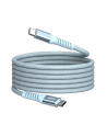 Kabel Verbatim USB-C(M) - USB-C(M) 1,2m, 60W, PD, niebieski - nr 1