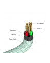 Kabel Verbatim USB-C(M) - USB-C(M) 1,2m, 60W, PD, zielony - nr 10