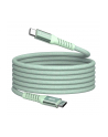 Kabel Verbatim USB-C(M) - USB-C(M) 1,2m, 60W, PD, zielony - nr 1