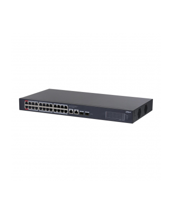 Switch zarządzalny Dahua CS4228-24GT-240 24x1GbE 2x1GbE uplink 2xSFP uplink PoE 240W