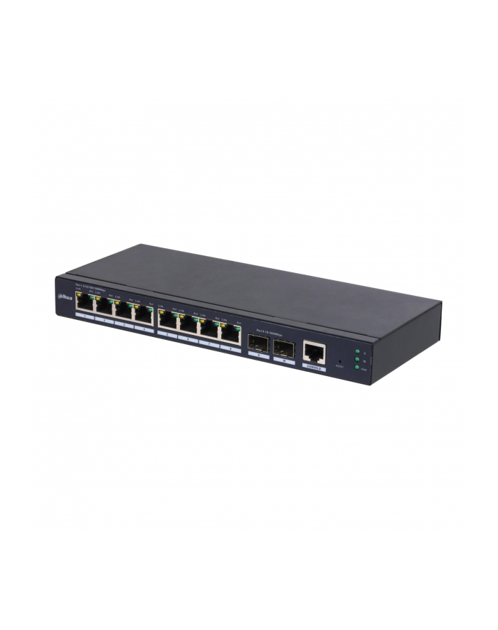 Switch zarządzalny Dahua SG4010-2F 8x1GbE 2x1000Base-X uplink 1xConsole główny