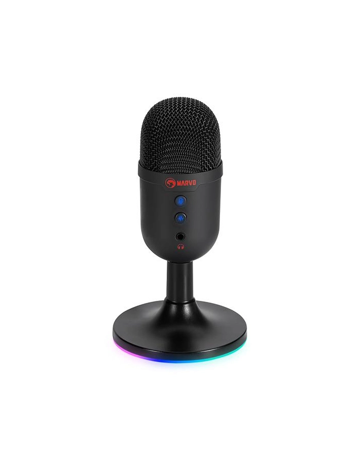 Mikrofon przewodowy Marvo MIC-06 BK Gaming RGB główny