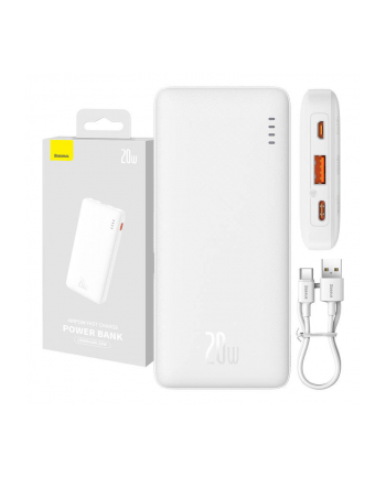BASEUS POWERBANK AIRPOW 10000MAH 20W (BIAŁY) nr 1