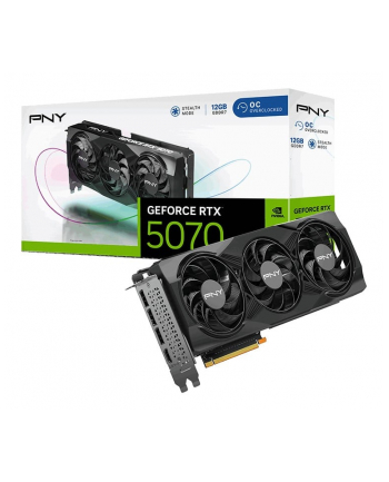 pny Karta graficzna GeForce RTX5070 OC 3F 12GB 192-bit 672GB/s nr 2