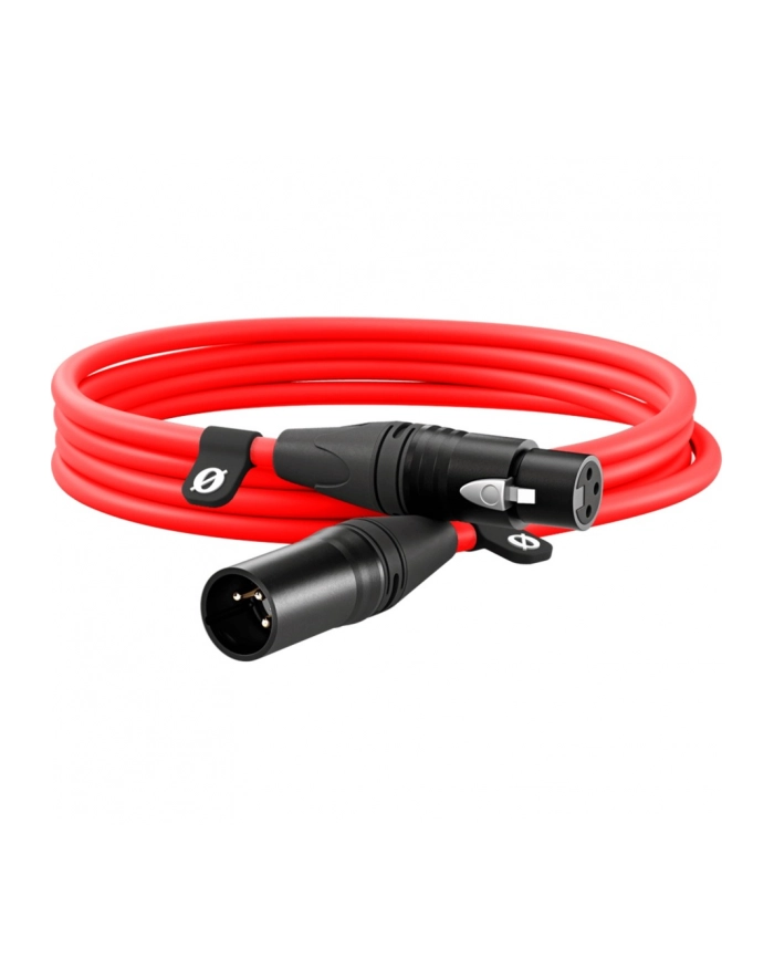 RODE XLR3M-R kabel audio 3 m XLR Czerwony główny