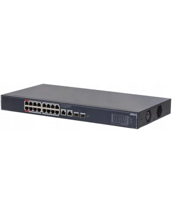 Switch zarządzalny Dahua SG4020LP 16x1GbE 2x1GbE uplink 2xSFP uplink PoE 190W nr 2