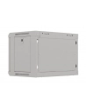  Szafa instalacyjna Rack wisząca 19'' 6U 540x350 szara Drzwi przeszklone Lanberg (flat pack) - nr 10
