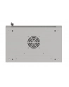  Szafa instalacyjna Rack wisząca 19'' 6U 540x350 szara Drzwi przeszklone Lanberg (flat pack) - nr 4