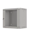 Landberg Szafa instalacyjna Rack wisząca 19'' 9U 540x350 szara Drzwi przeszklone Lanberg (flat pack) - nr 10