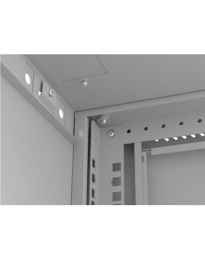Landberg Szafa instalacyjna Rack wisząca 19'' 9U 540x350 szara Drzwi przeszklone Lanberg (flat pack) główny