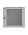 Landberg Szafa instalacyjna Rack wisząca 19'' 9U 540x350 szara Drzwi przeszklone Lanberg (flat pack) - nr 9