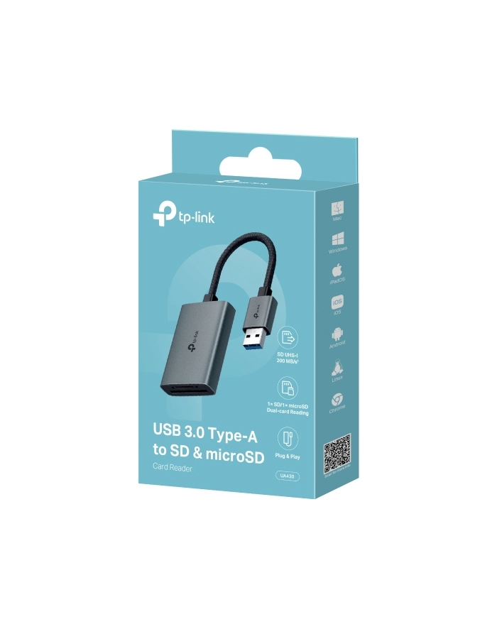 tp-link systems inc. Kabel adapter TP-Link UA430  USB-A - SD/microSD główny