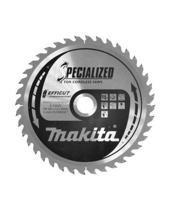 Makita EFFICUT Saegeb.165x20x40Z nr 1