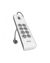 Belkin listwa zasilajaca 8-fach 2 Meter kabel  BSV804vf2M-V2 - nr 1