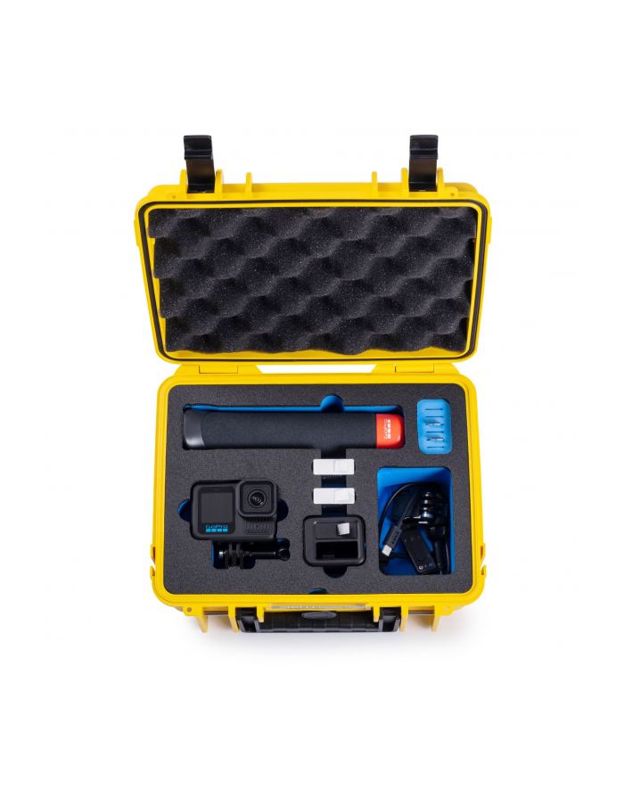 b'amp;w international B'amp;W action.case PP.41 gelb    dla GoPro Hero 9-13 główny