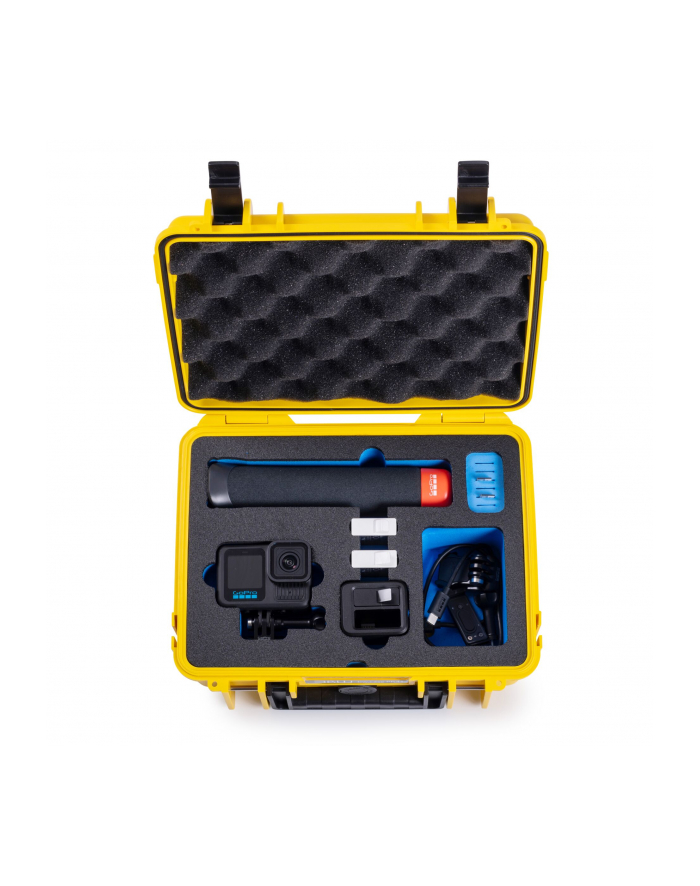 b'amp;w international B'amp;W action.case PP.66 gelb    dla GoPro Hero 9-13 główny