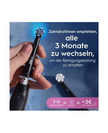 Oral-B iO koncówki wymienne czarne 4er